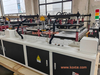 High Speed Courier Inflatable Bubble Bag Air Pillow Column Film Bag Roll Making Machine