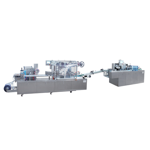 Automatic Capsules Tablets Blister-Carton Packing Production Line