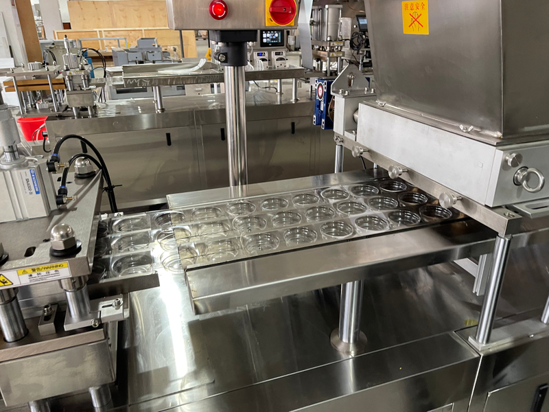 Dpp260 Mini Mono Dose 10ml Virgen Extra Olive Oil Filling Sealing Machine Automatic Liquid Blister Packing Machine