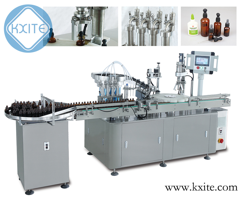 Automatic Liquid Filling/plugging/capping Production Line for Syrup Oral Liquid Cosmetics