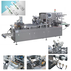 Automatic Toothbrush Paper Card Plastic PP Pet PVC Blister Sealing Packaging Machine