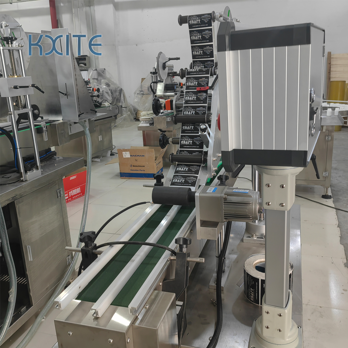 Automatic Flat Surface Applicator Sticker Plane Labeling Machine