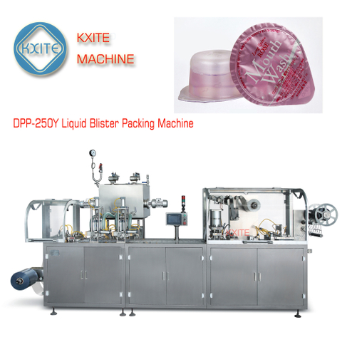 High Speed Pharma Dpp260 Alu Alu PVC Capsule Tablet Pill Softgel Siemens PLC Forming Sealing Punch Blister Packing Machine