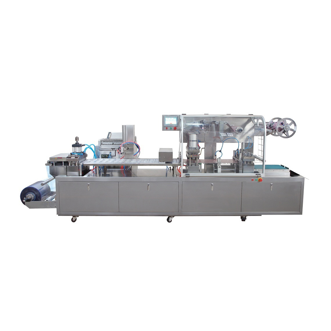Vial Ampoule Tablet Foil Blister Cartoning Packing Machine Production Line