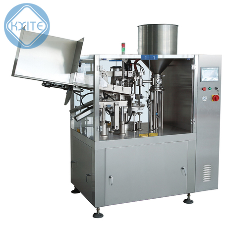 Fully Plastic Aluminum Tube Filling Sealing Machine for Cosmetic Cream Ointment