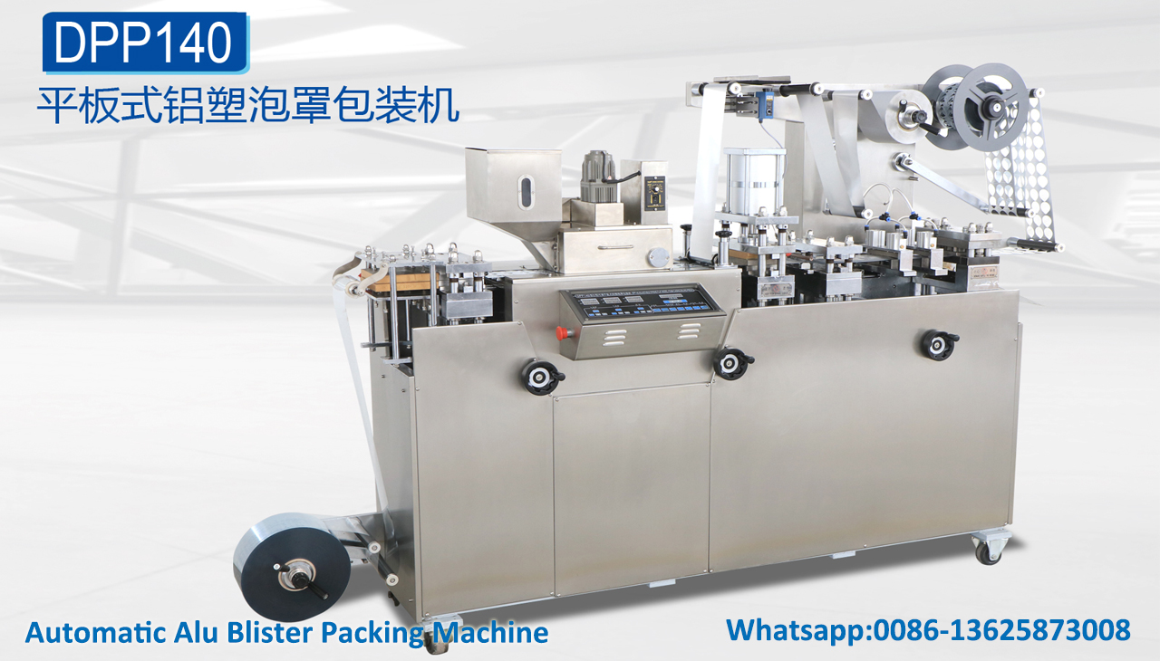 Newest Dpp-140 Small Automatic Tablet Capsule Blister Packaging Machine