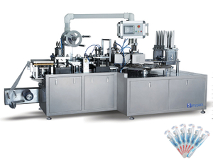 Automatic Button Battery Pvc Paper Card Blister Packaging Machine