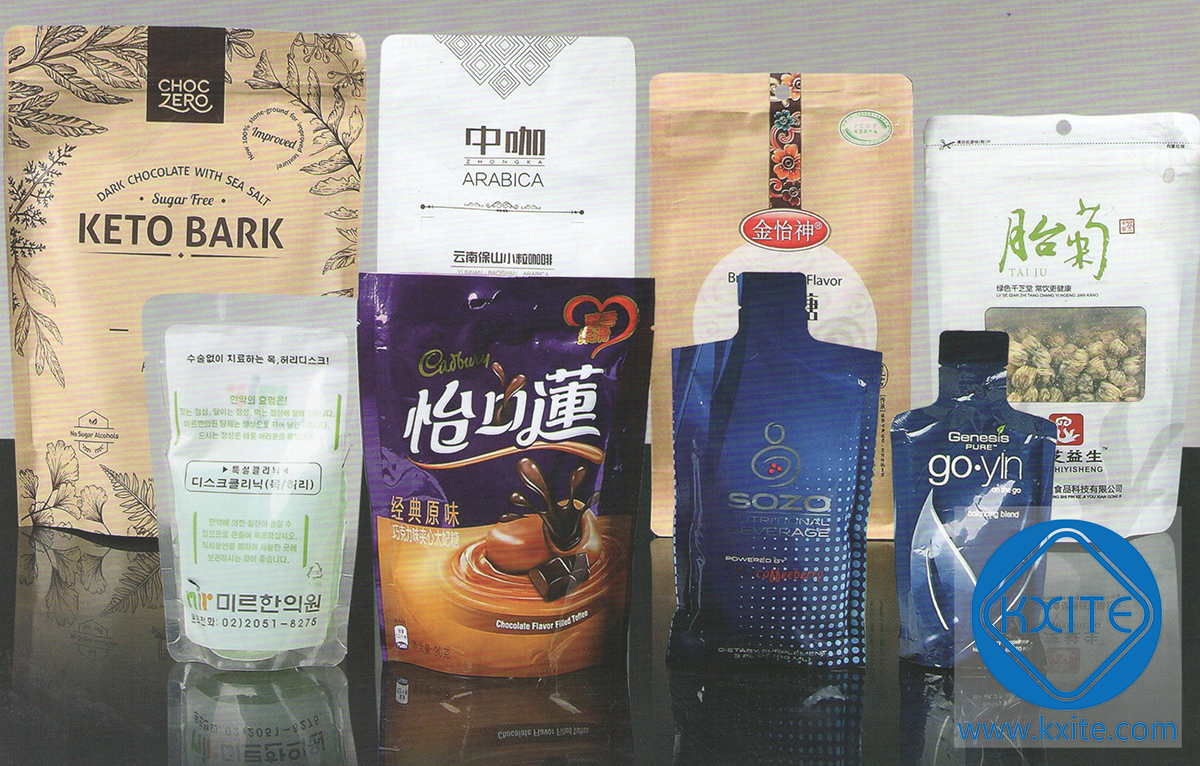 Automatic Horizontal Doypack Stand up Bag Spout Pouch Powder／Liquid Packing Machine