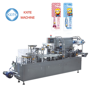 Paper Card Plastic Blister Packing Machine Glue Stationery Hardware Art Knives Toilet Cleaning Block Chain Plate Paper-Plastic Packaging Machine