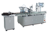 Automatic liquid Glass Bottle Washing Plugging Capping Filling Production Line 
