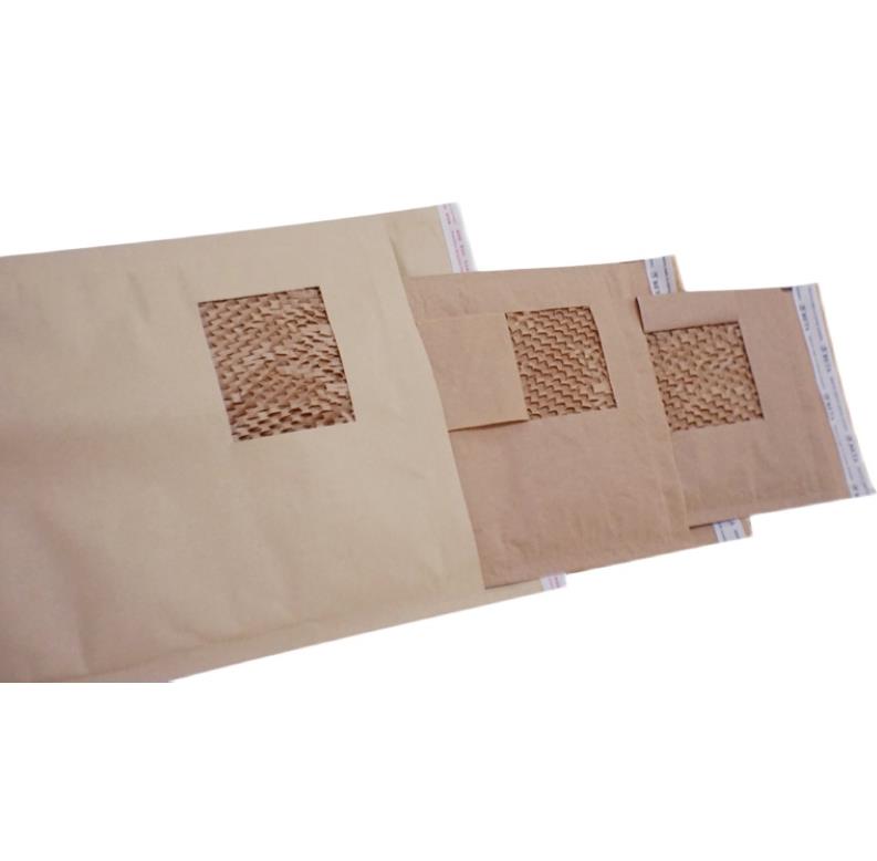 Eco Friendly Kraft Paper Padded Courier Delivery Envelope Honeycomb Paper Bag Making Machine