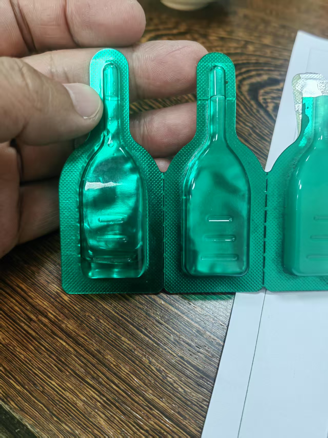 Dpp Ear Drops Alu Plastic Blister Packing Machine Veterinary Drug Drops Blister Packaging Machine