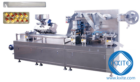 Automatic Pharmaceutical Alu-PVC Al-Al Tablet Blister Pack Machine