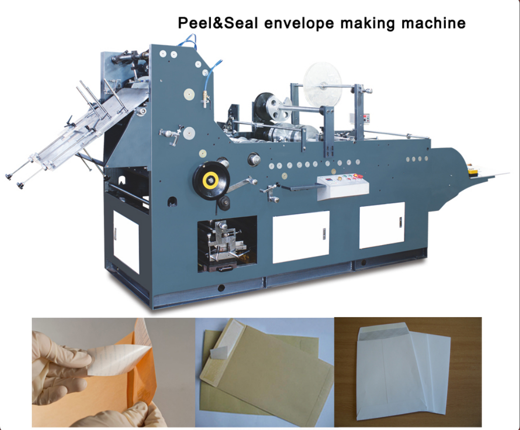 paper Envelope Paster Pasting Machine with Adhesive Tape