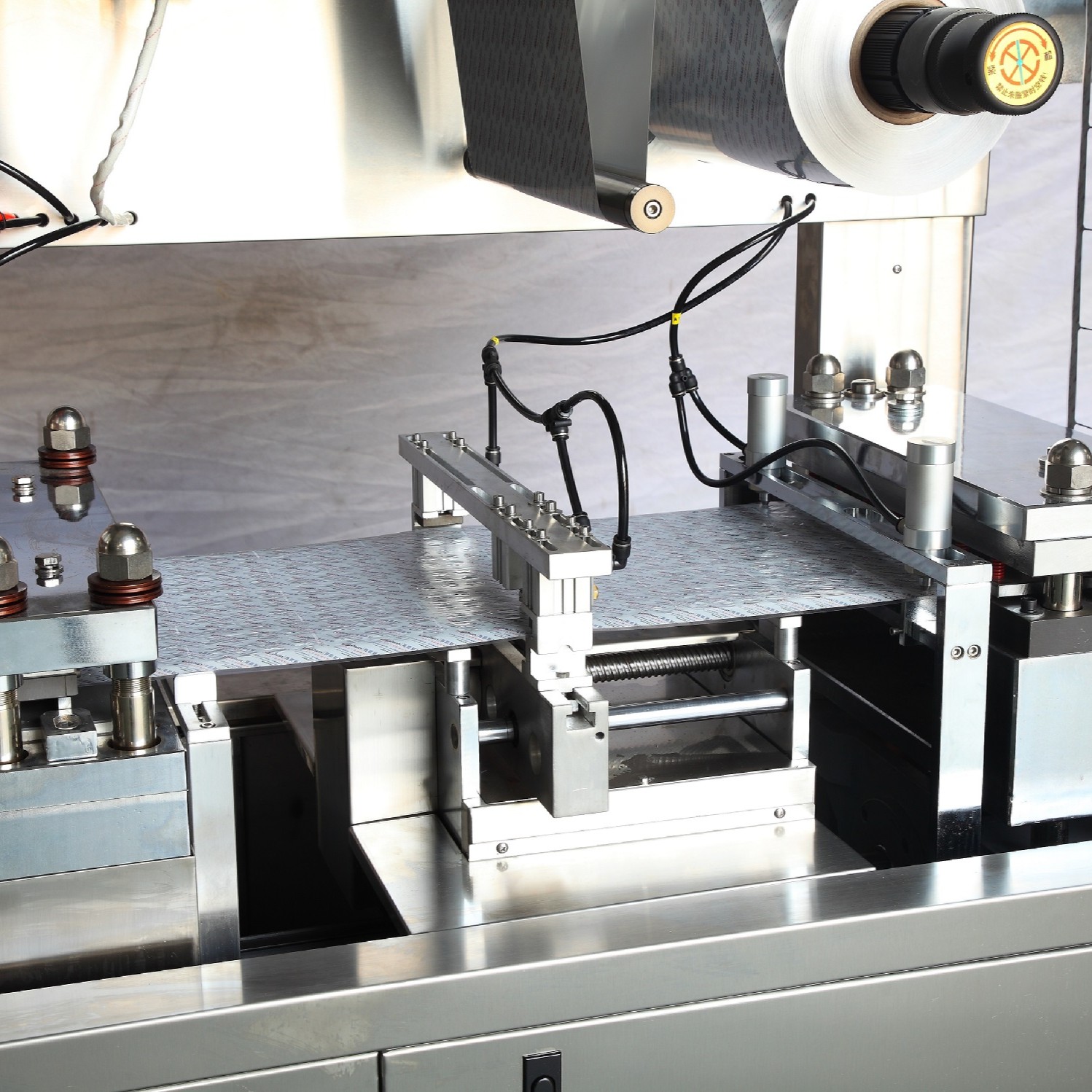 Dpp-420 Liquid Blister Packing Machine for BBQ Ketchup Mayonaise Similars Emulsions Blister Forming Filling Sealing Packaging Machine 