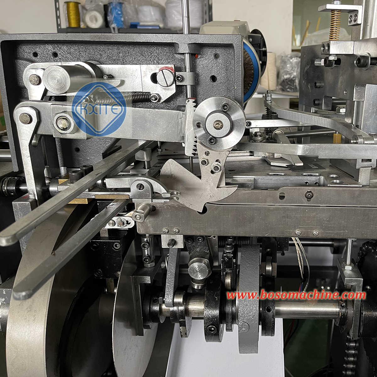 Automatic Paper Air Freshener String Knotting Machine with Elastic Cord