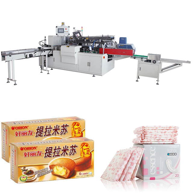 Automatic Cartoning Packing Machine with Facial Tissue Paper, Napkin Paper, Square Paper