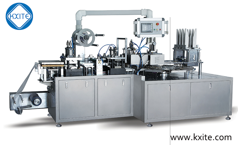 Automatic toothbrushes/hardware/stationery paper and plastic blister packaging machine