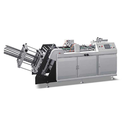 Automatic Paper Lunch Hamburger Box Making Machine