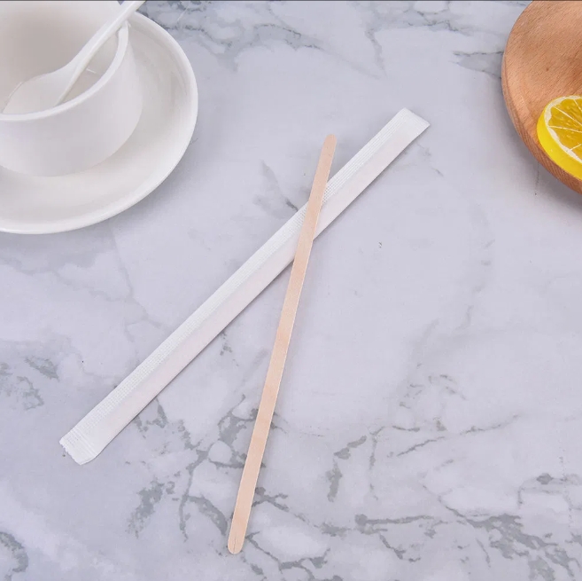 Automatic Wooden Coffee Stir Stick Spoon Toothpick Straw Chopstick Packing Machine