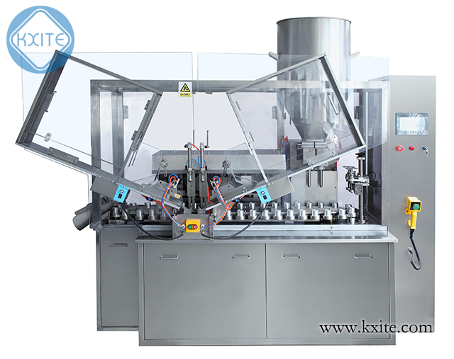 Full Automatic Cosmetic Cream Medicine Industry Aluminum Tube Filling Sealing Machine