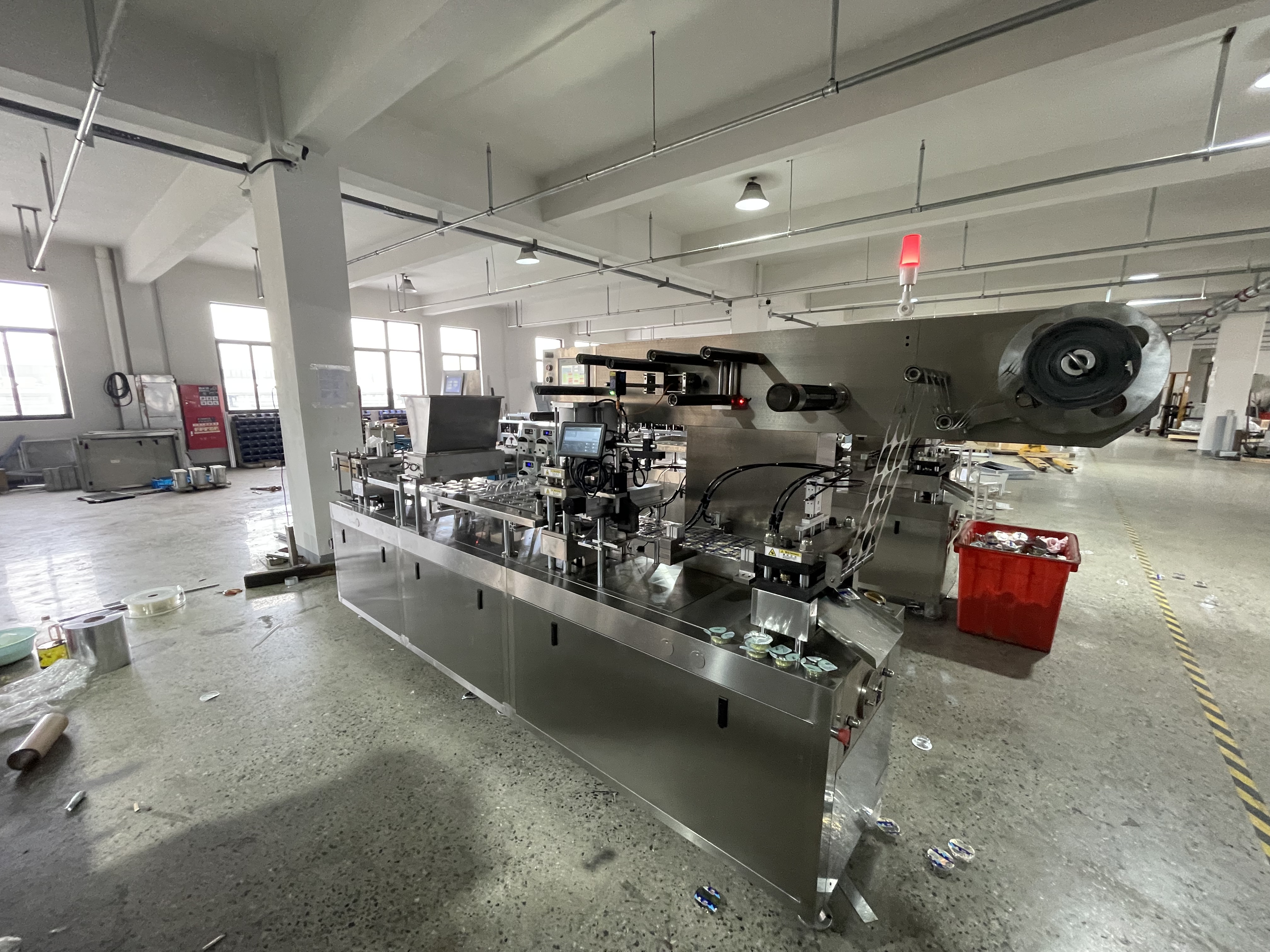 Dpp260 Mini Mono Dose 10ml Virgen Extra Olive Oil Filling Sealing Machine Automatic Liquid Blister Packing Machine