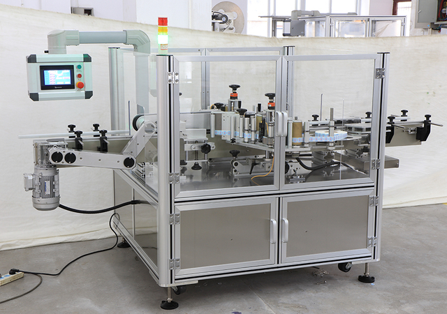 Table Top Filling Capping And Square Bottle Labeling Machine