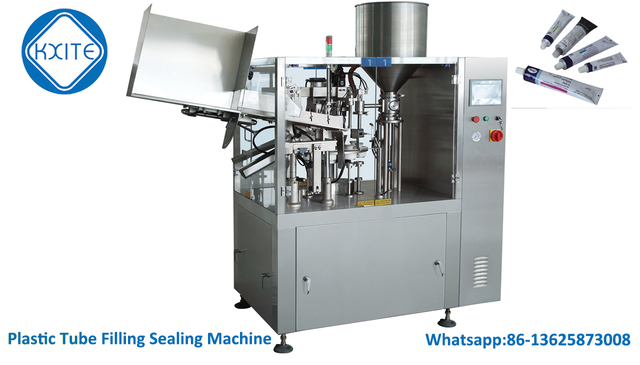 Cosmetic Cream Soft Tube Filling And Sealing Machine